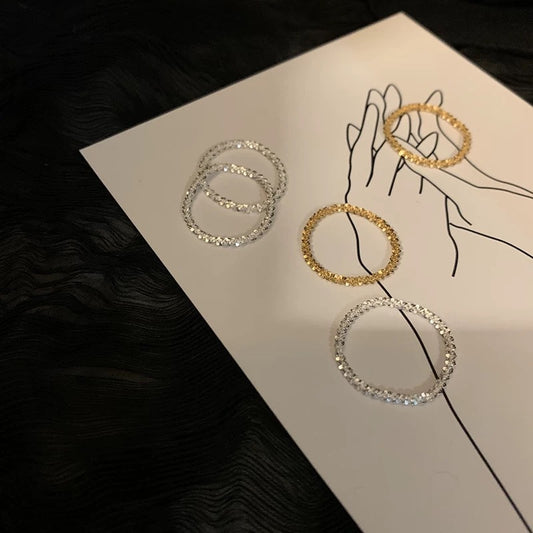 Closed Starry Sky Small Pieces Of Simple Rings