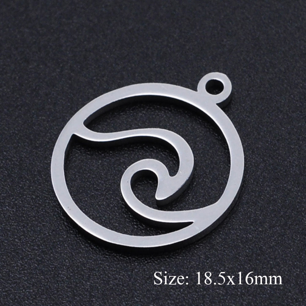 Jewelry Titanium Steel Infinite Notes Lightning Pendants