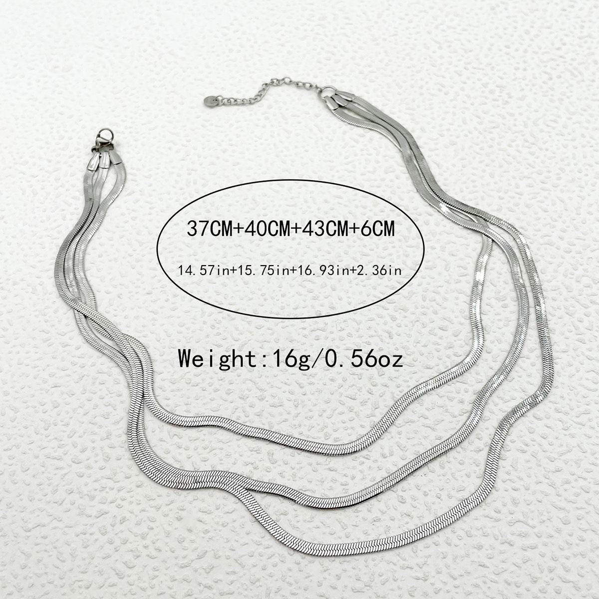 Women's & Men's Snake Bones Chain Simple Trendy Hip Hop Necklaces