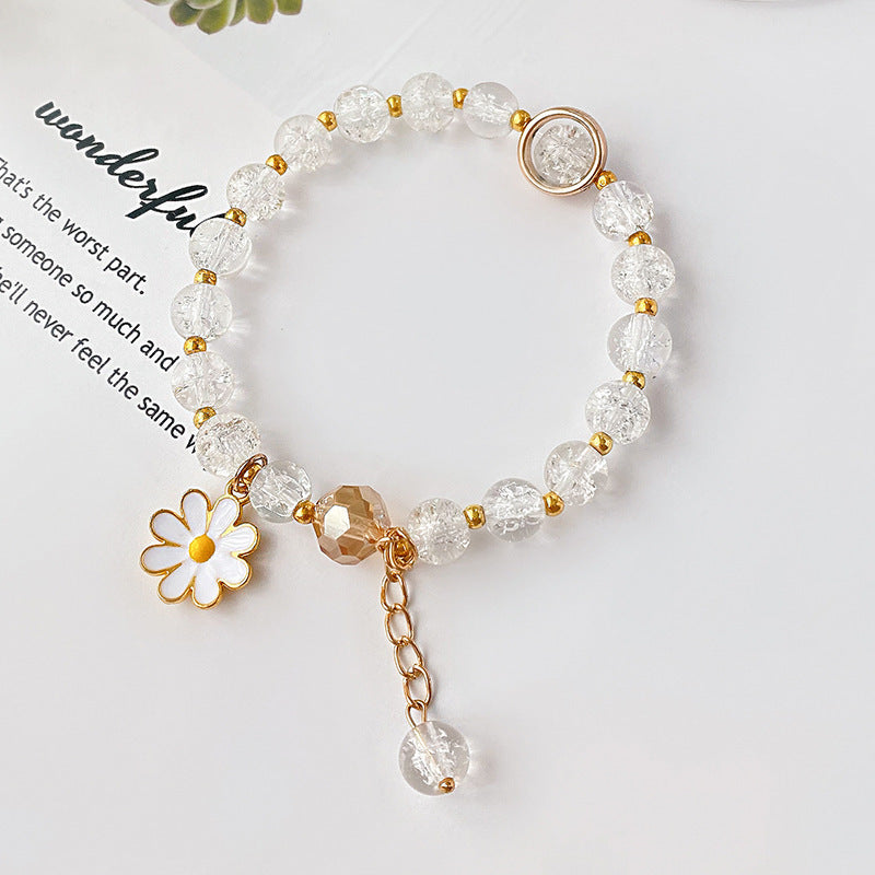 Flower Design High-grade Summer Cold Style Bracelets