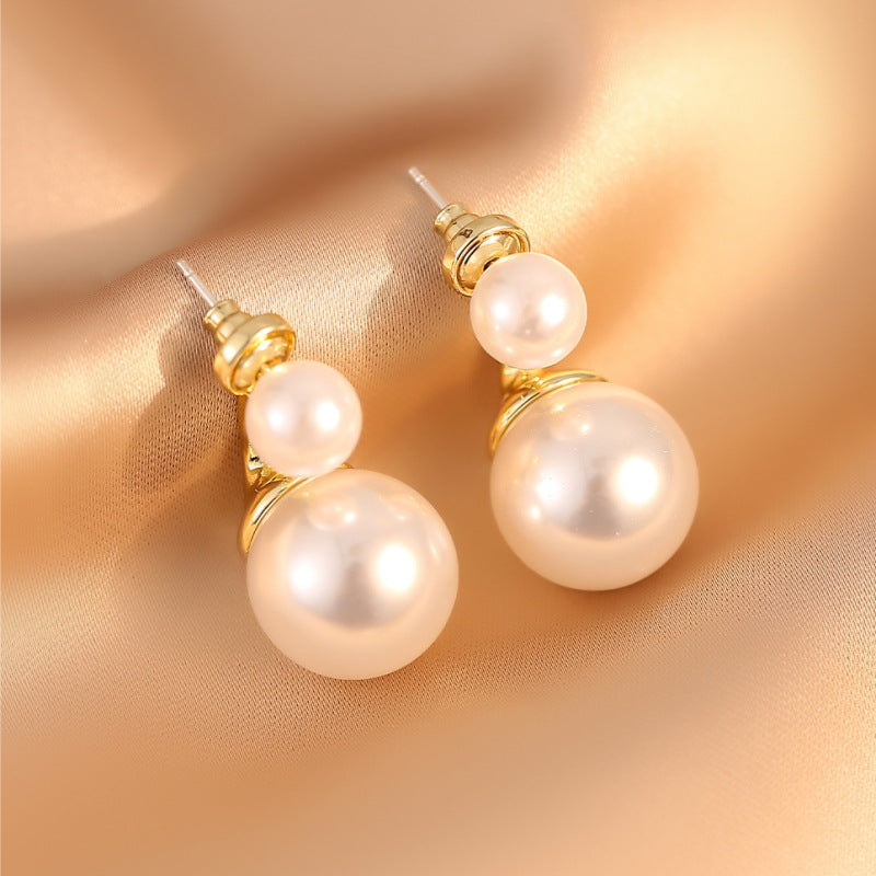 Women's Needle Simple Fashion Pearl For Trendy Earrings
