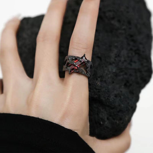 Women's Thorn Open Light Luxury Fashion Personality Rings