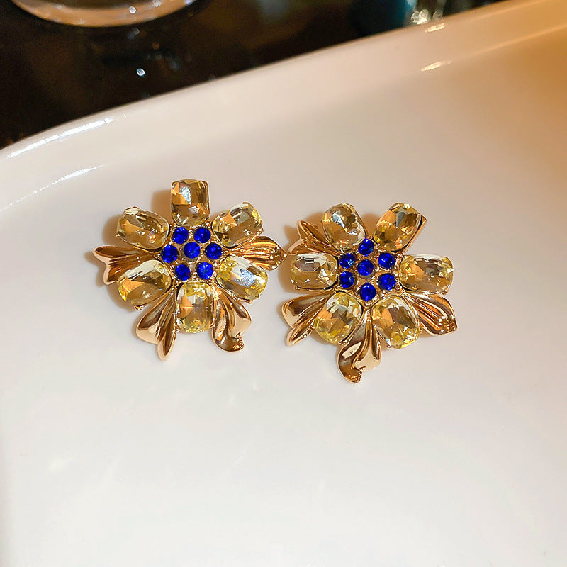Sier High Sense All Match Fashion Earrings