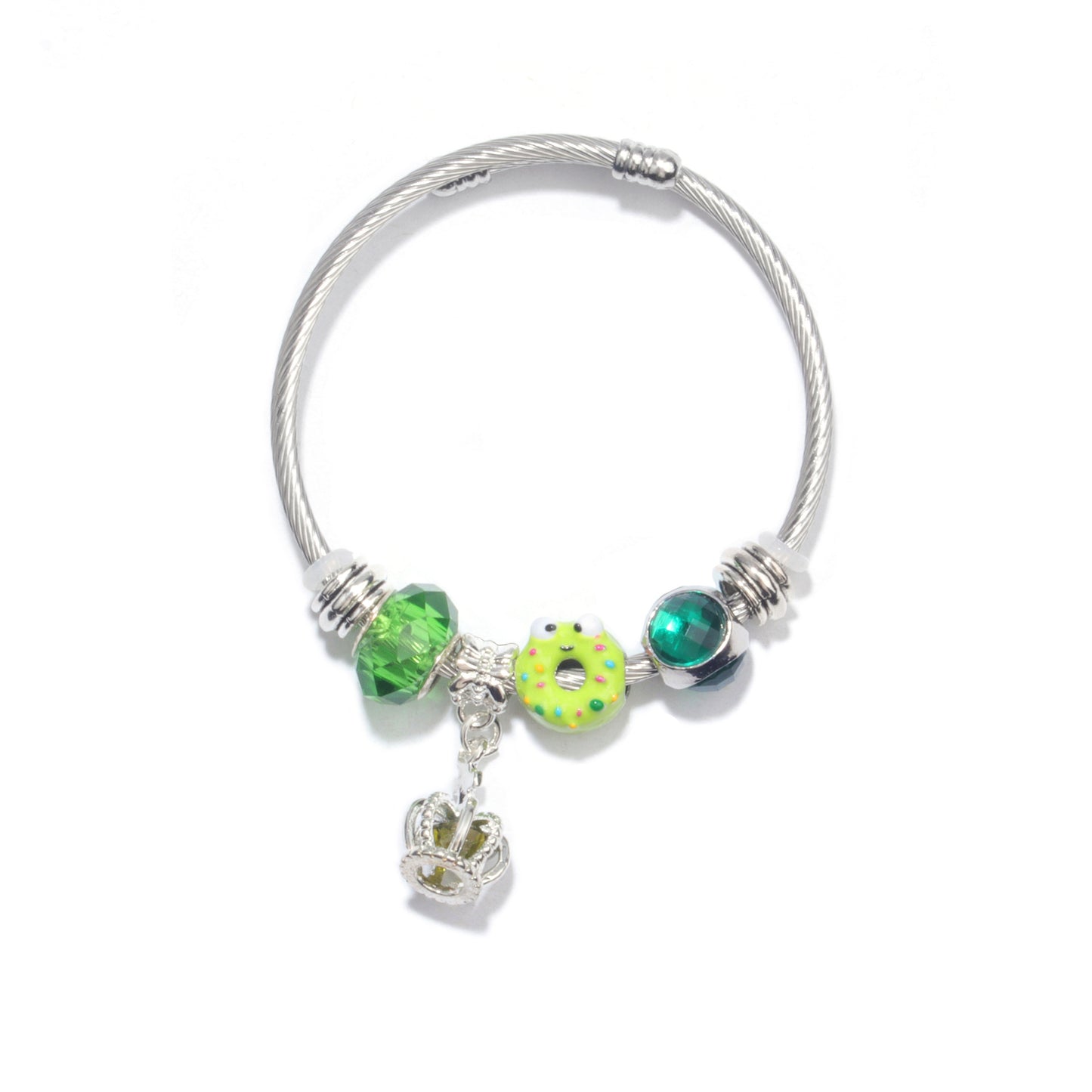Cute Fresh Crown Beaded Fashion Beautiful Bracelets