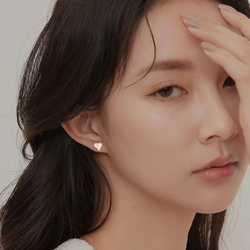 Women's Rhinestone Fashion Sweet Colorful Twist Screw Earrings