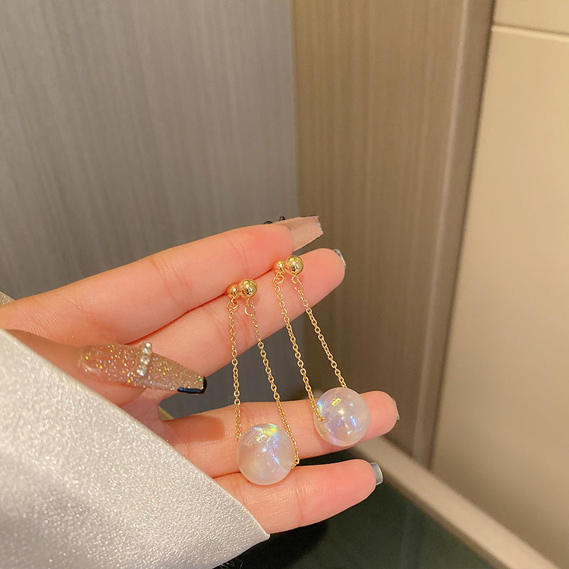 Luxury Mermaid Pearl Fashion High Sense Earrings