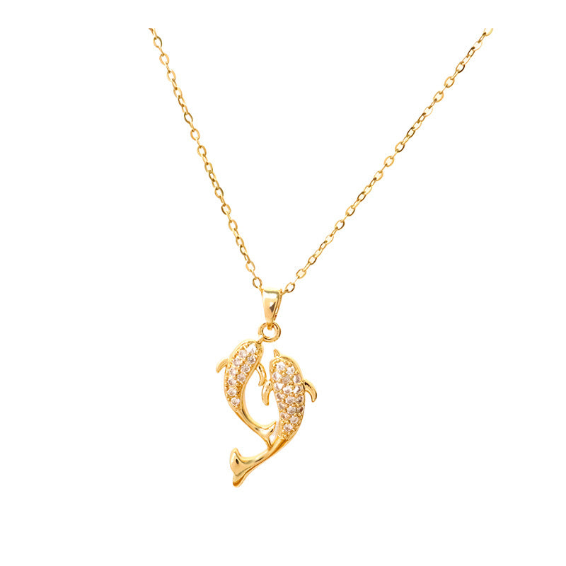 Are Full Of Zirconium Clavicle Chain Necklaces