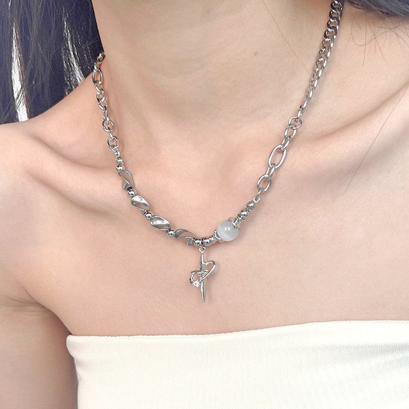 Element Female High Light Luxury Temperament Necklaces