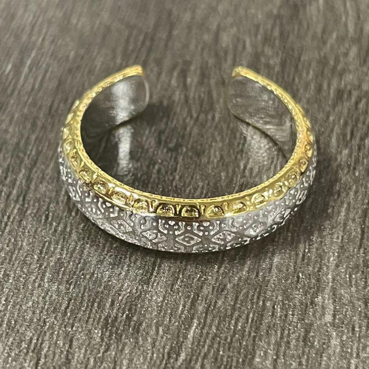 Women's & Men's Thai Amulets Gold Plated Fashion Unique Rings