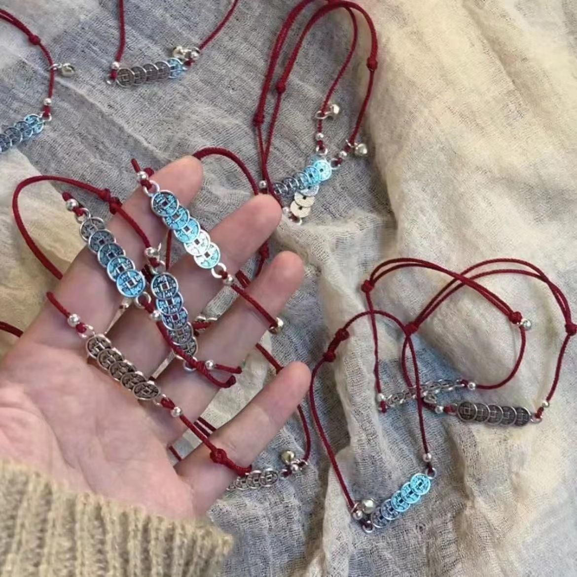 Style Carrying Strap Adjustable Niche Retro Bracelets