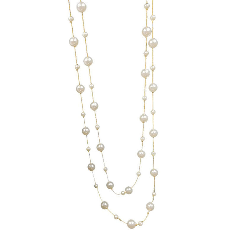 Trendy Long Sweater Chain Light Luxury Necklaces