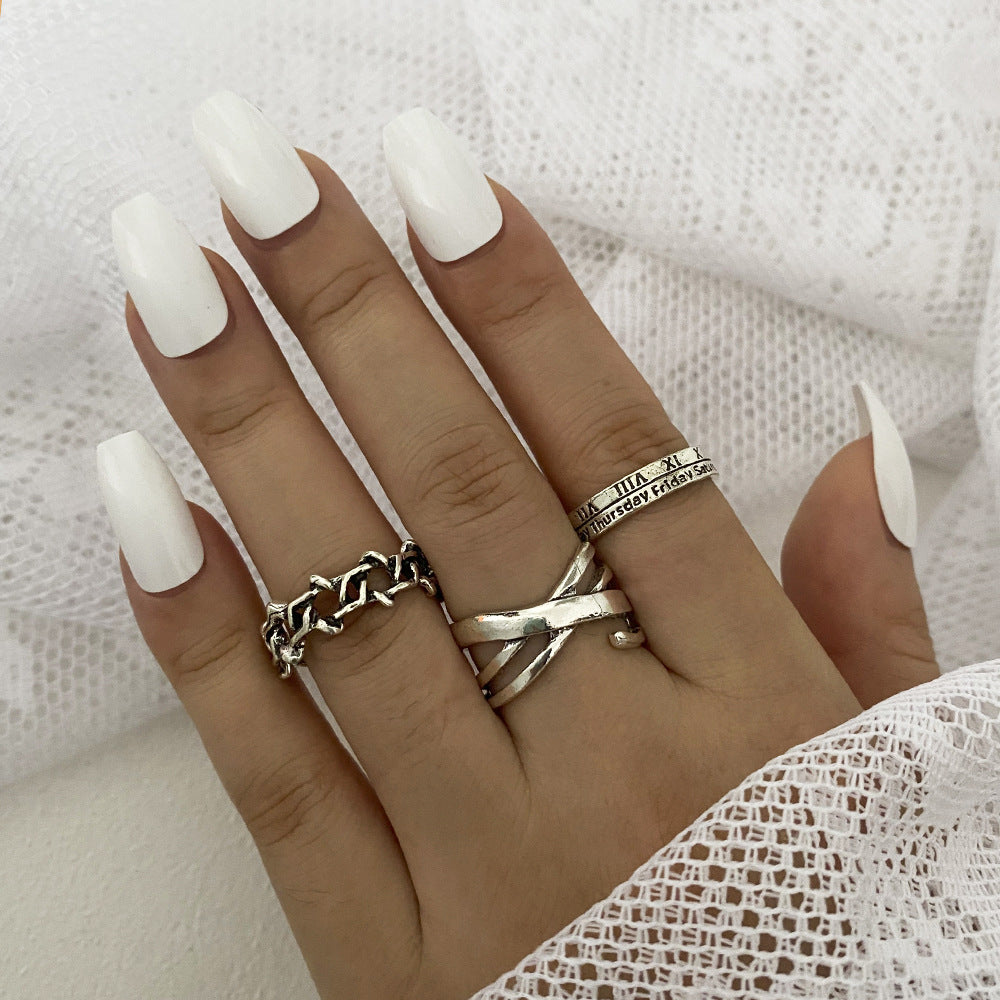 Style Set Personalized Opening Index Finger Rings