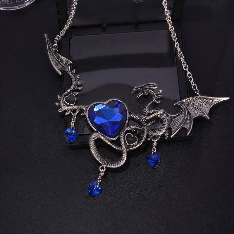 Gem Jewelry Halloween Creative Inlaid Jewel Necklaces