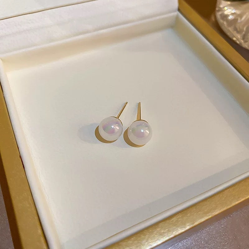 Luxury Mermaid Pearl Fashion High Sense Earrings
