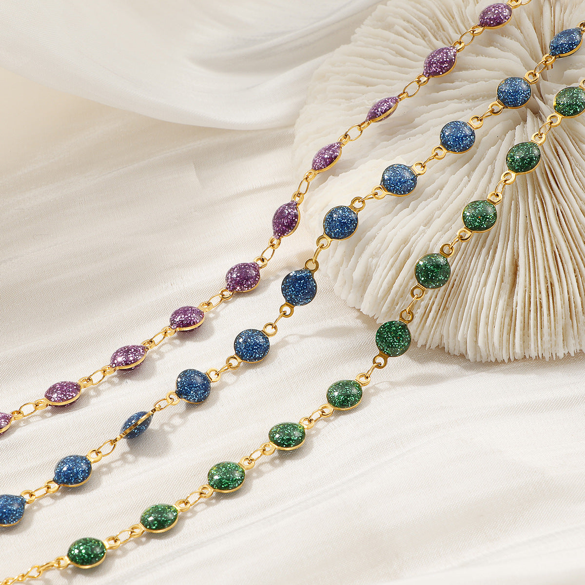 Titanium Steel No Fading Simple Dopamine Bracelets