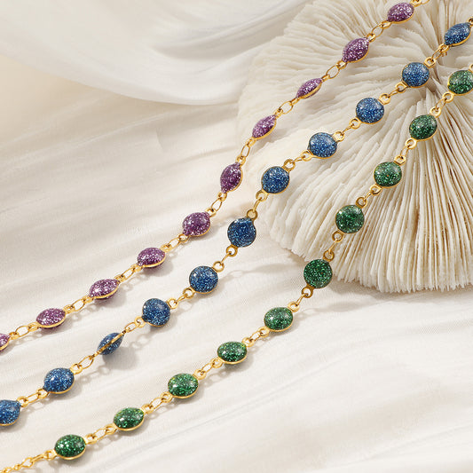 Titanium Steel No Fading Simple Dopamine Bracelets