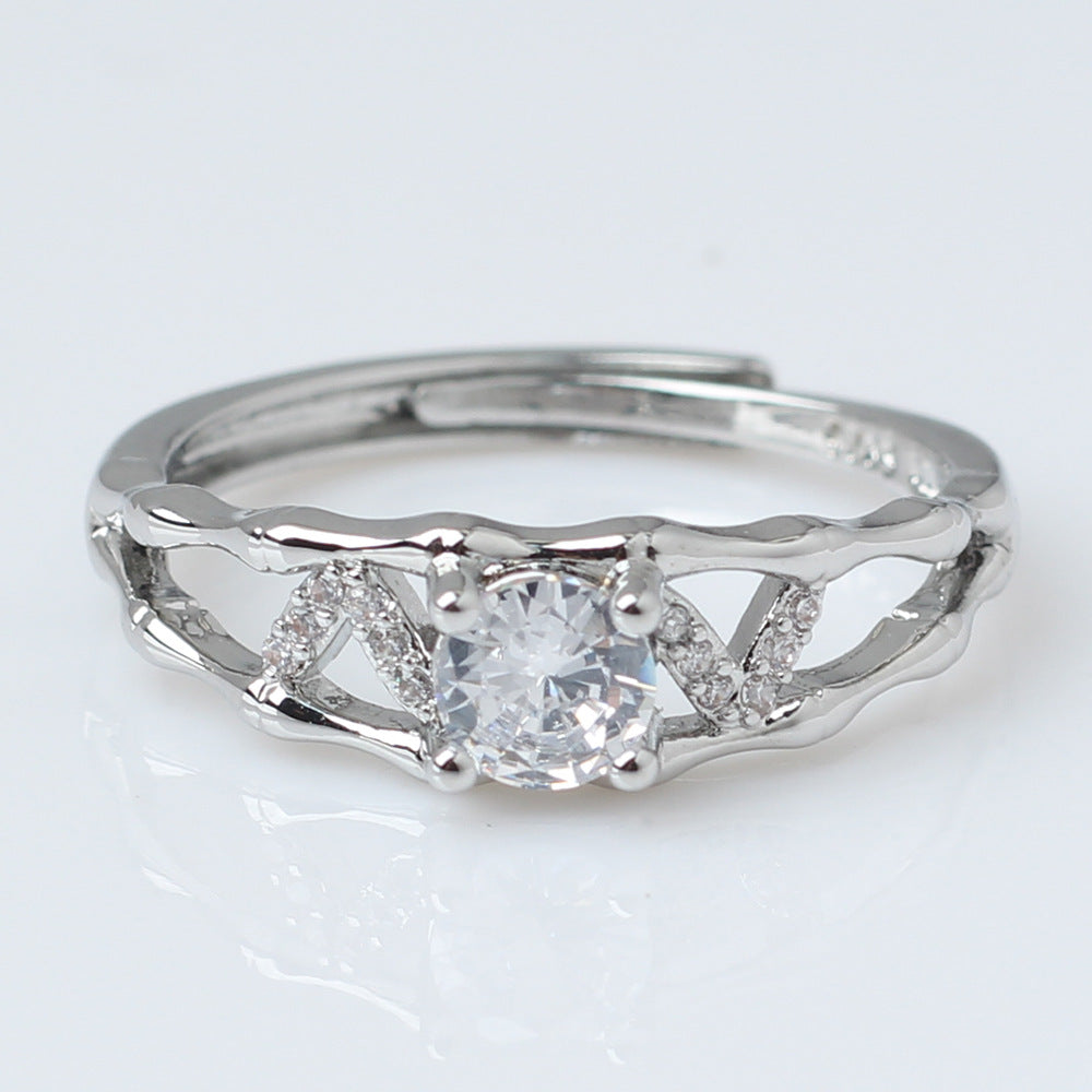 Fresh Sweet Korean Style High Sense Rings