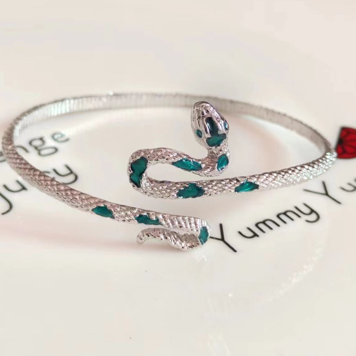 Dripping On Fingertip Cold Wind Enamel Rings