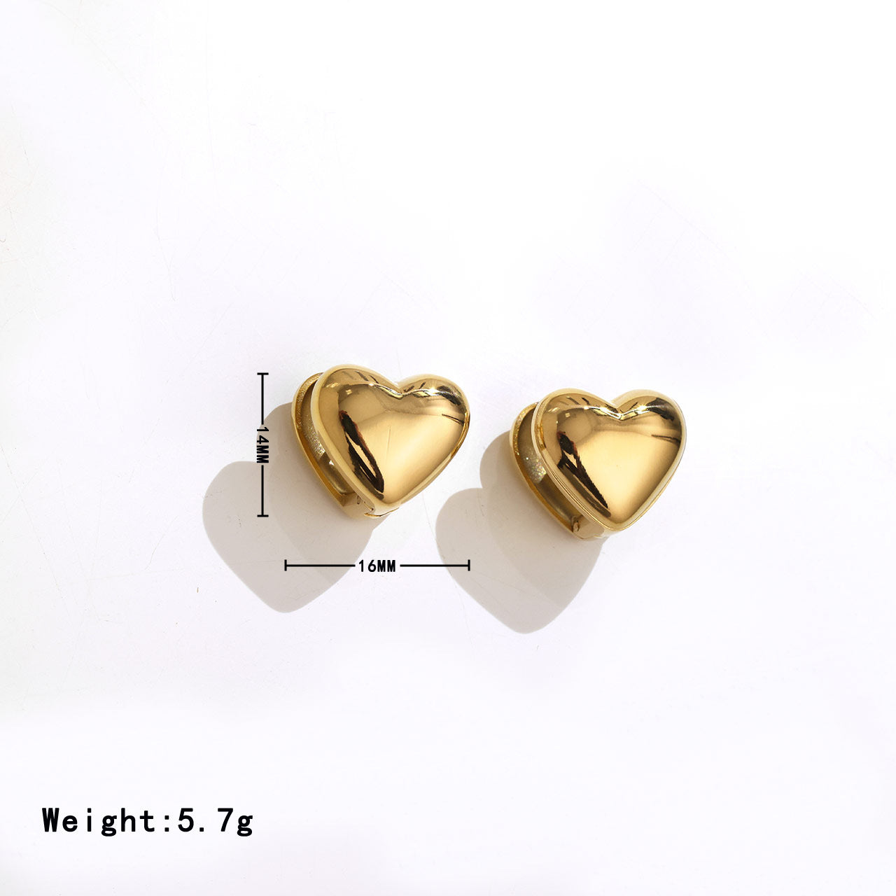 Simple Compact Exquisite Fashion Design Versatile Earrings