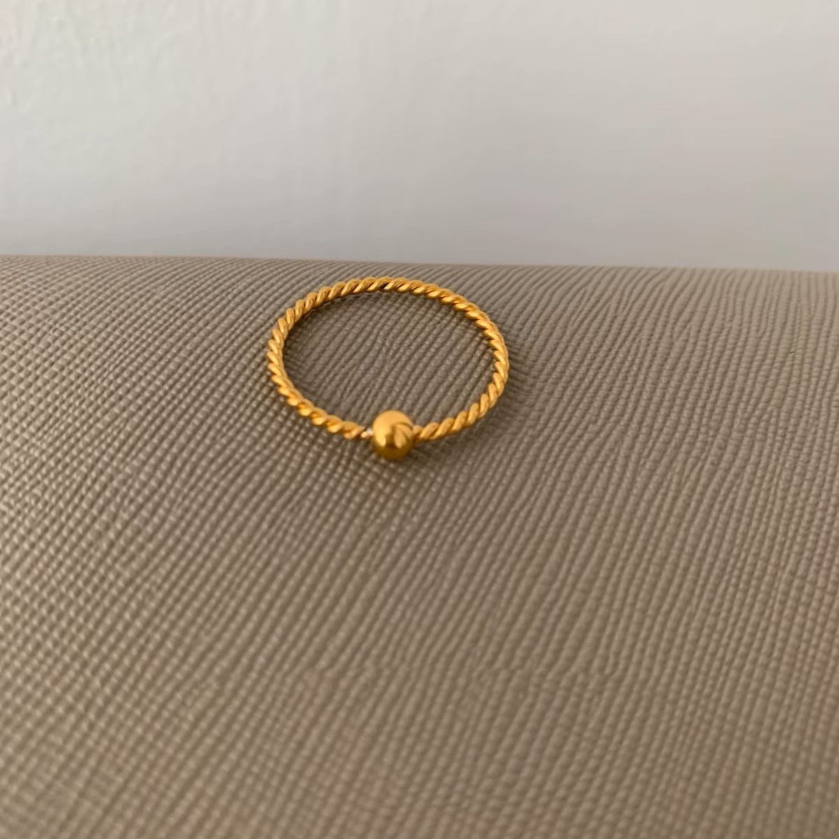 Light Luxury Grain Of Rice Female Rings