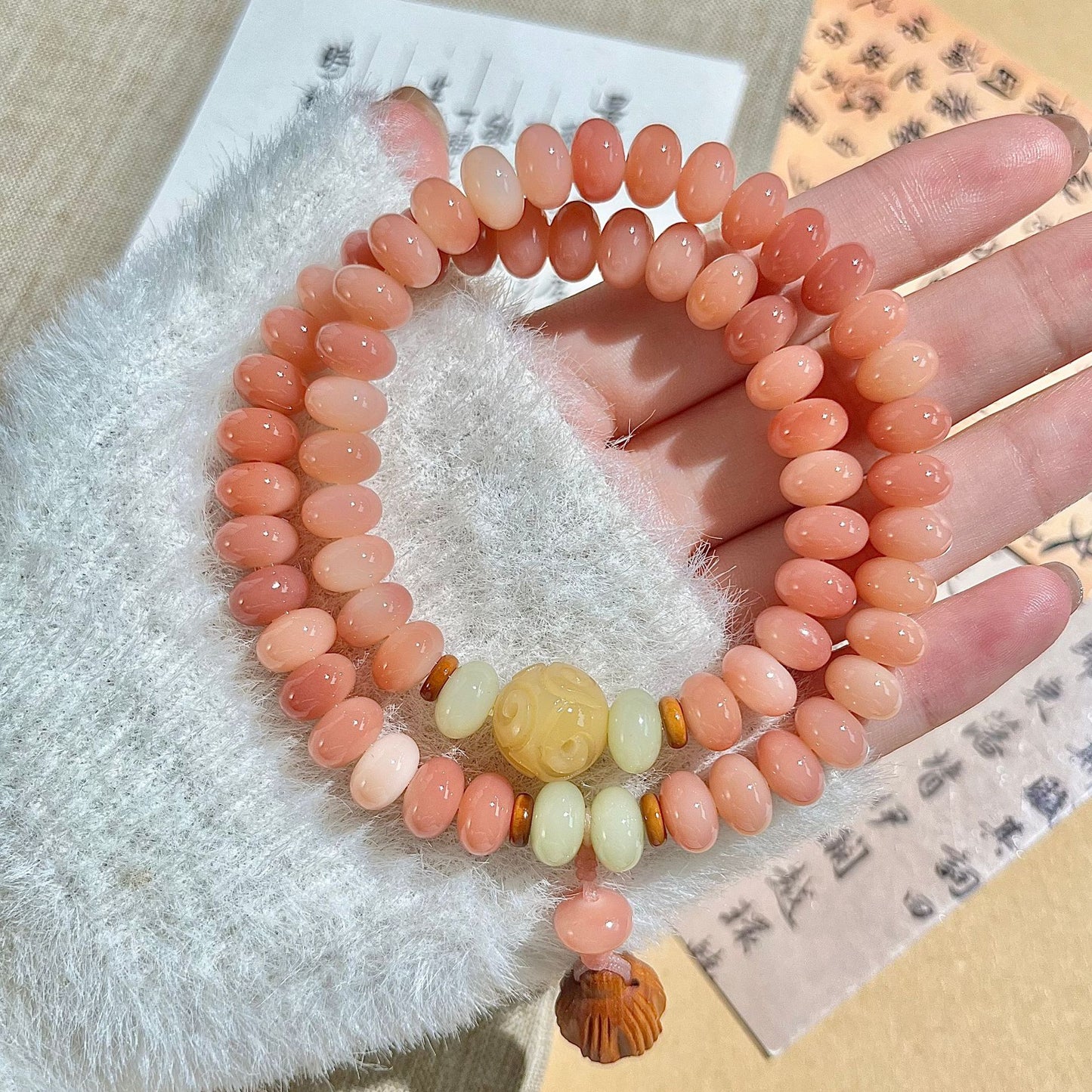 Bodhi Root Double National Style Gentle Bracelets