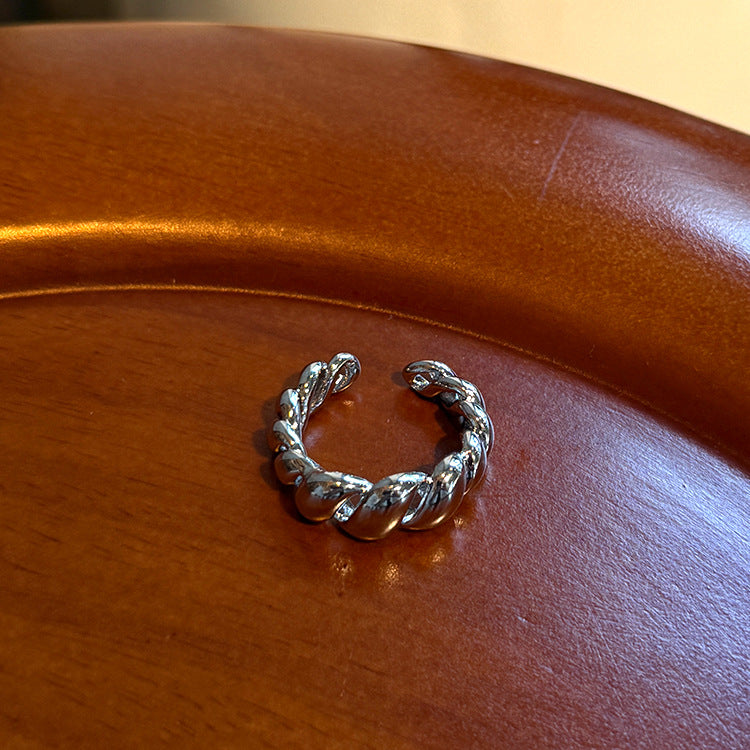 Resin Cold Opening Show Open Copper Electroplating Rings