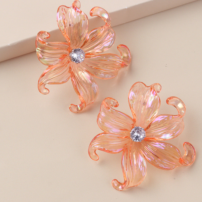 Women's Flower Style Super Fairy Irregular Colorful Rings