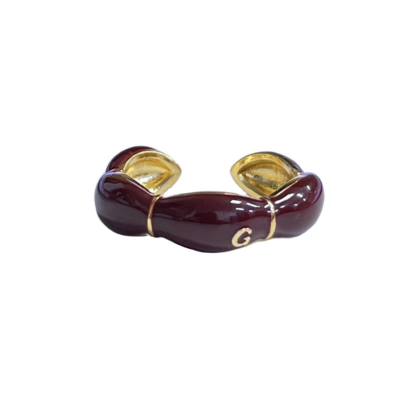 Face Female Cold Style Hot Sweet Cool Rings