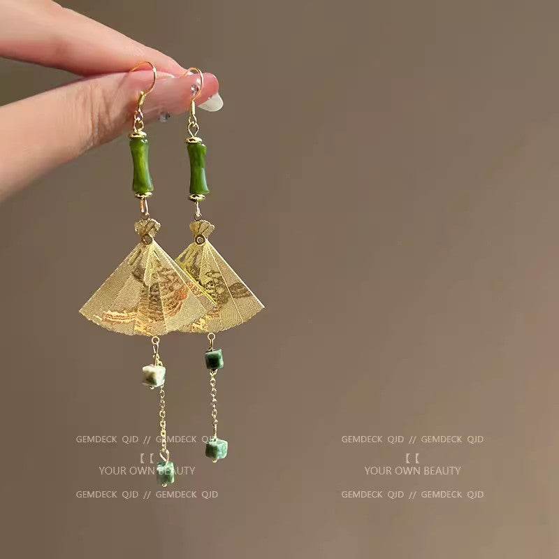 Women's Summer Fresh Flower Trendy Dopamine Color Earrings