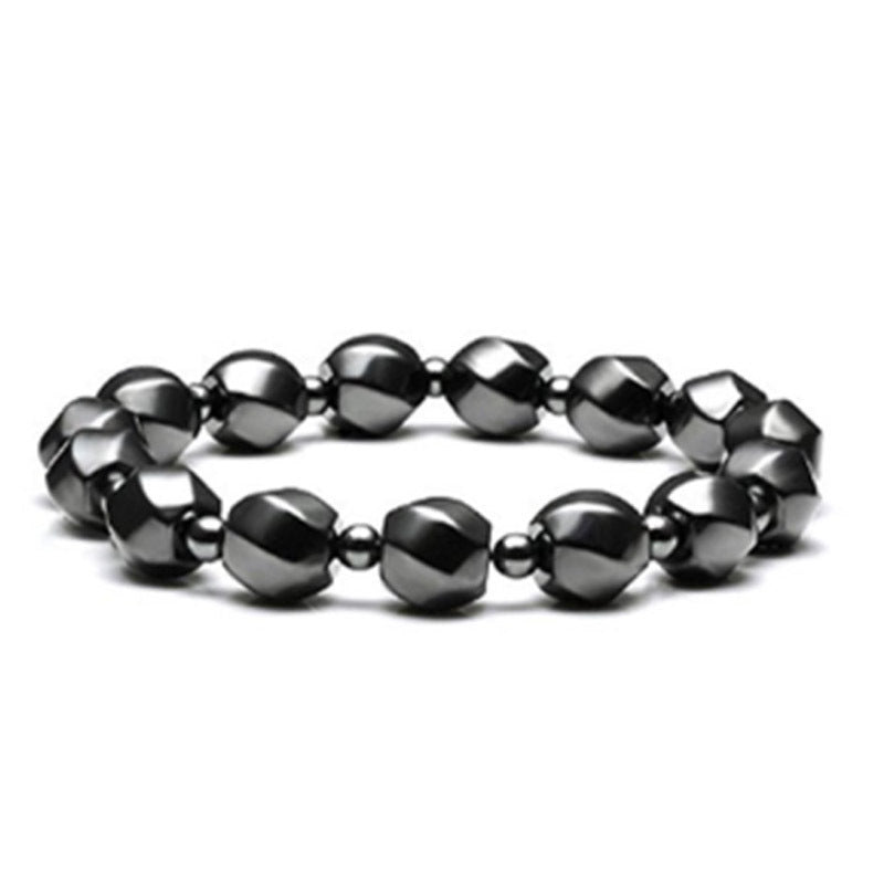 Men's Ornament Hematite Obsidian Matte Weave Vintage Bracelets