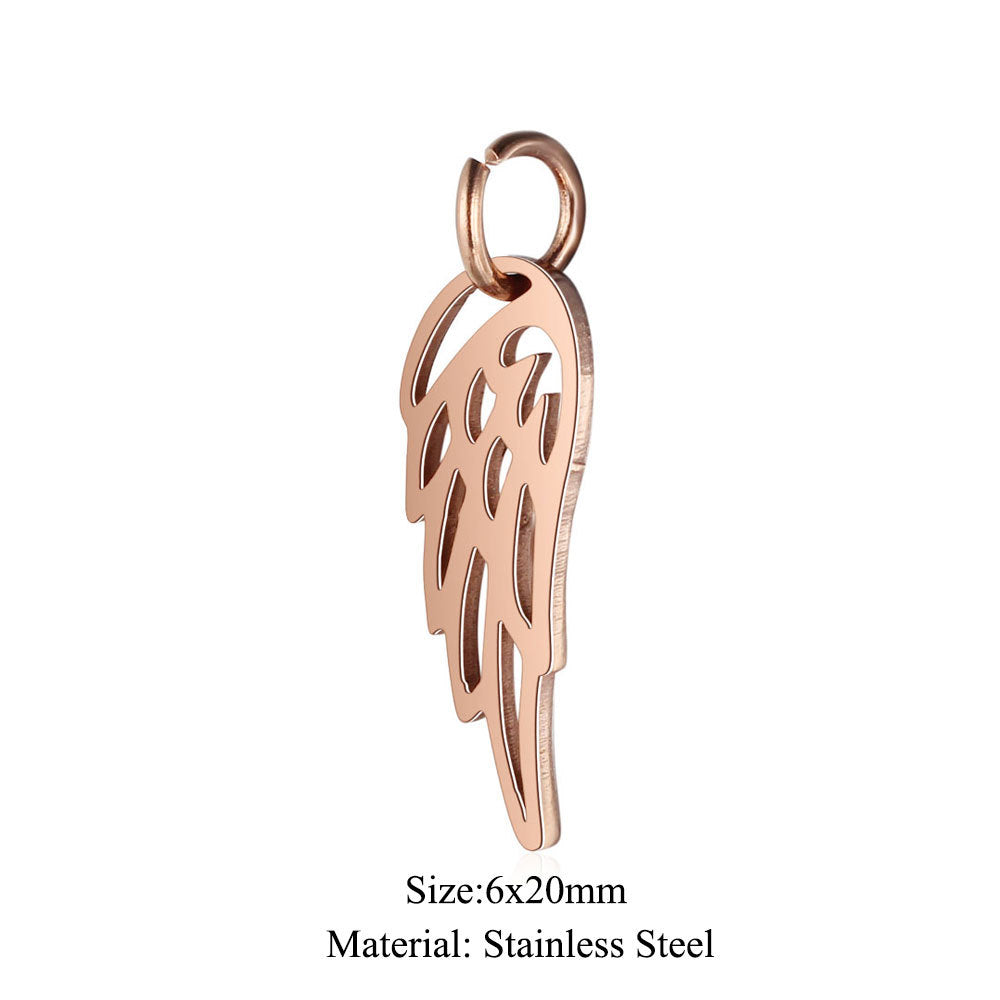 Small Five-pointed Star Elephant Cat Wings Lotus Pendants