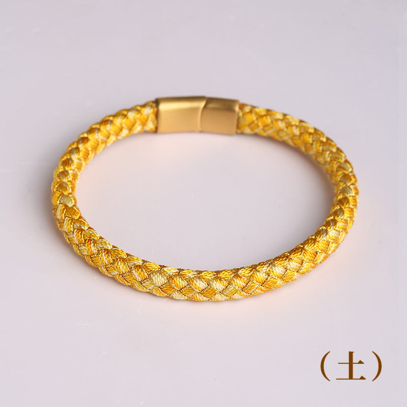 Men's Five Elements Scale Carrying Strap Long Rope Bracelets