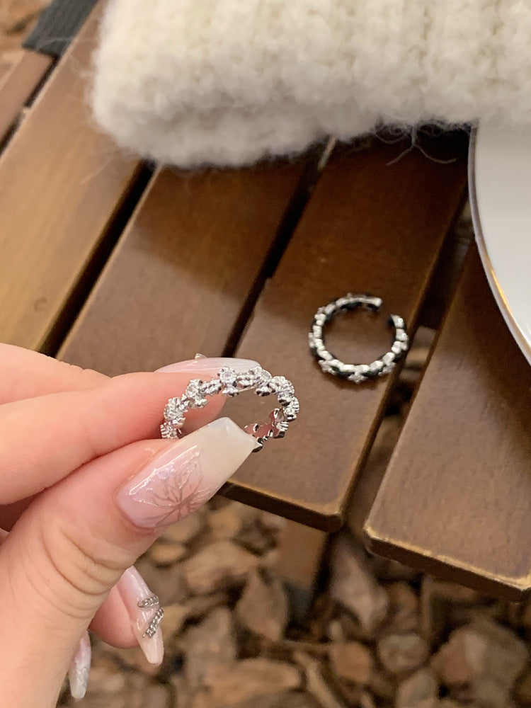 Sweet Cool Classic Style Twin Open Rings