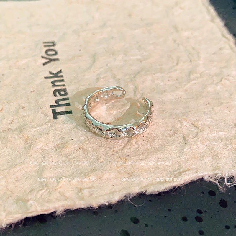 Niche Design Female Temperament Wild Personality Rings