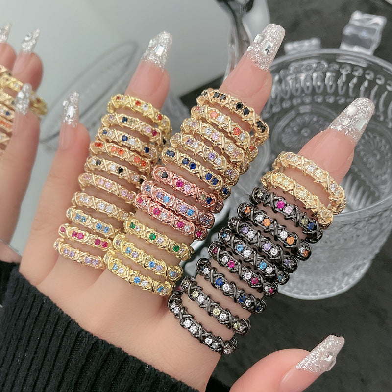 Crystals Collection Open Female Temperament High Rings