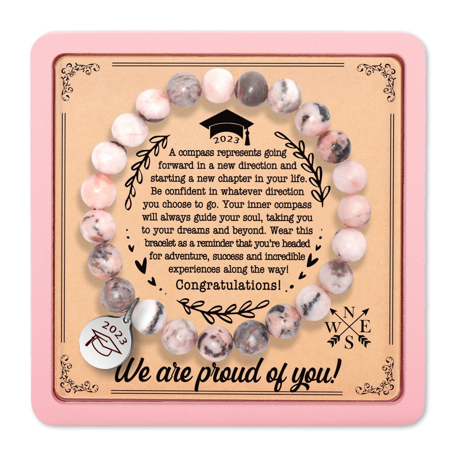 Friend Angel Love Marking Lettering Stainless Bracelets