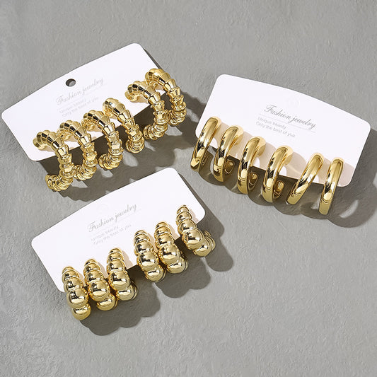 Women's Affordable Luxury Fashion Niche Design Irregular Earrings