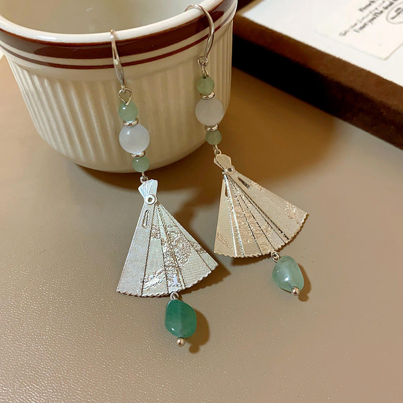 Ink Female Niche Design Ear High Earrings