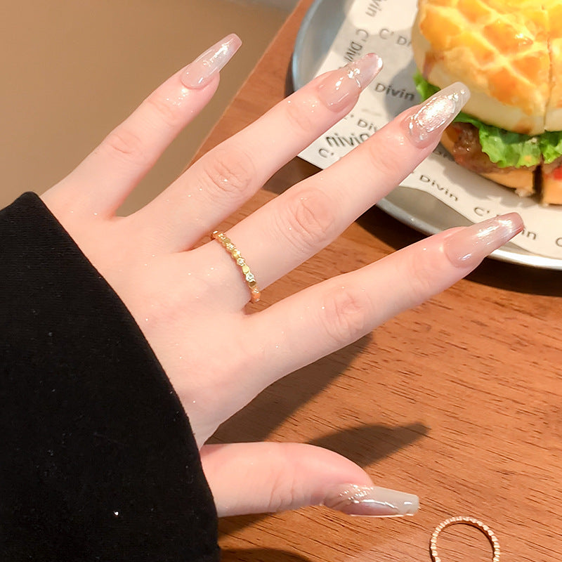 Drill Titanium Steel Female Niche Advanced Rings