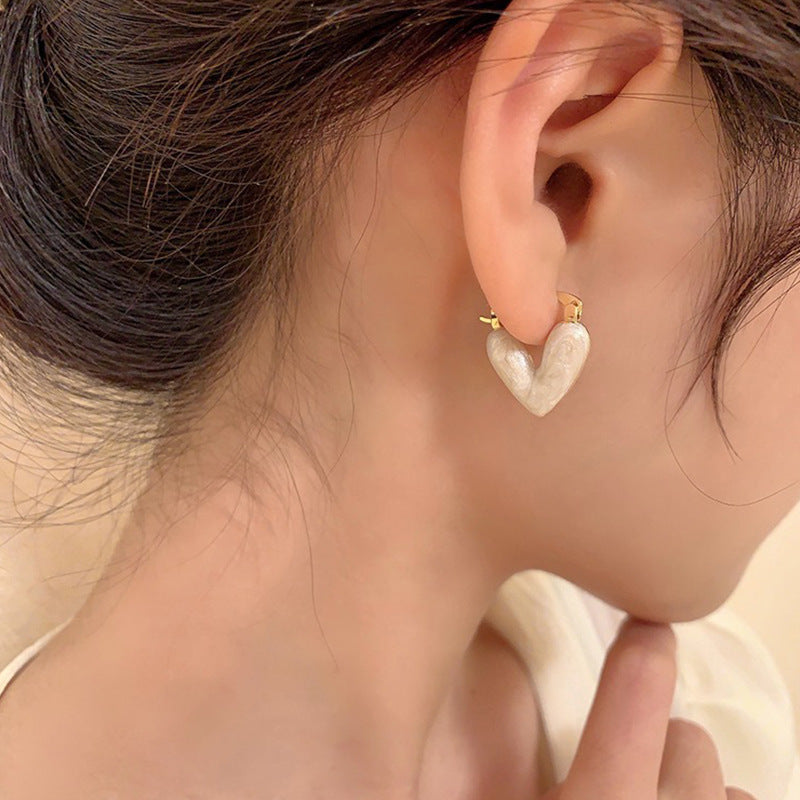 Fashion High Sense Light Luxury Temperament Eardrops Earrings