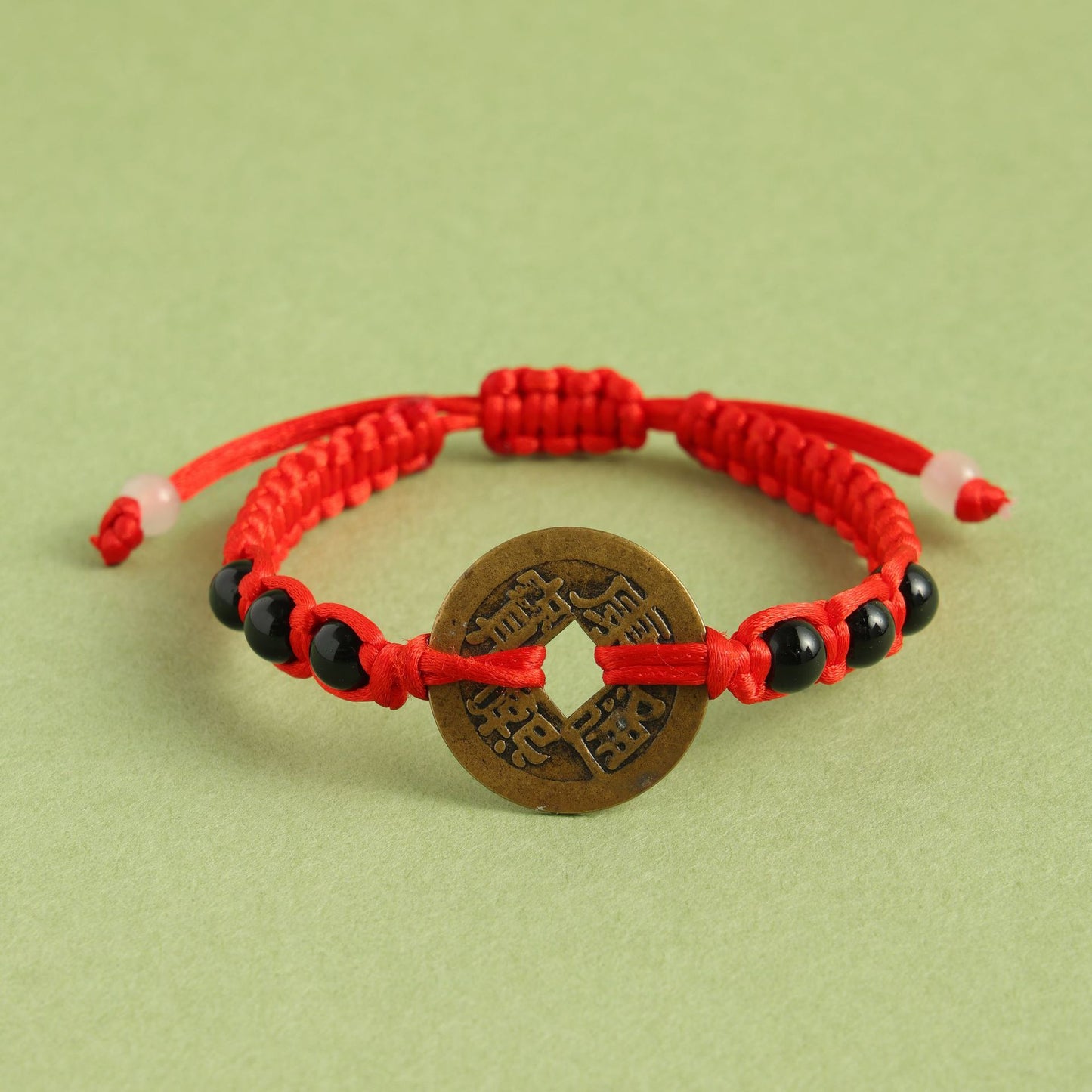 Women's & Men's Dynasty Five Coins Copper Coin Handmade Bracelets