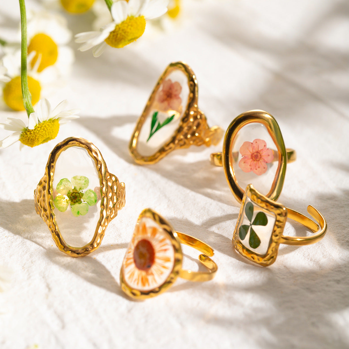 Female Minority Simple Advanced Light Luxury Rings