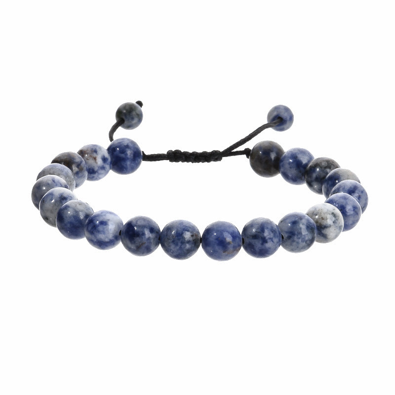 Ornament Hand-woven Amethyst Woven Geometric Agate Bracelets