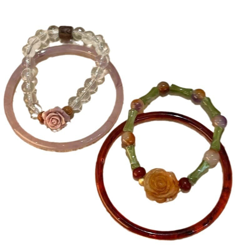 Women's Pearl High-grade Chinese Style Retro Elegant Bracelets