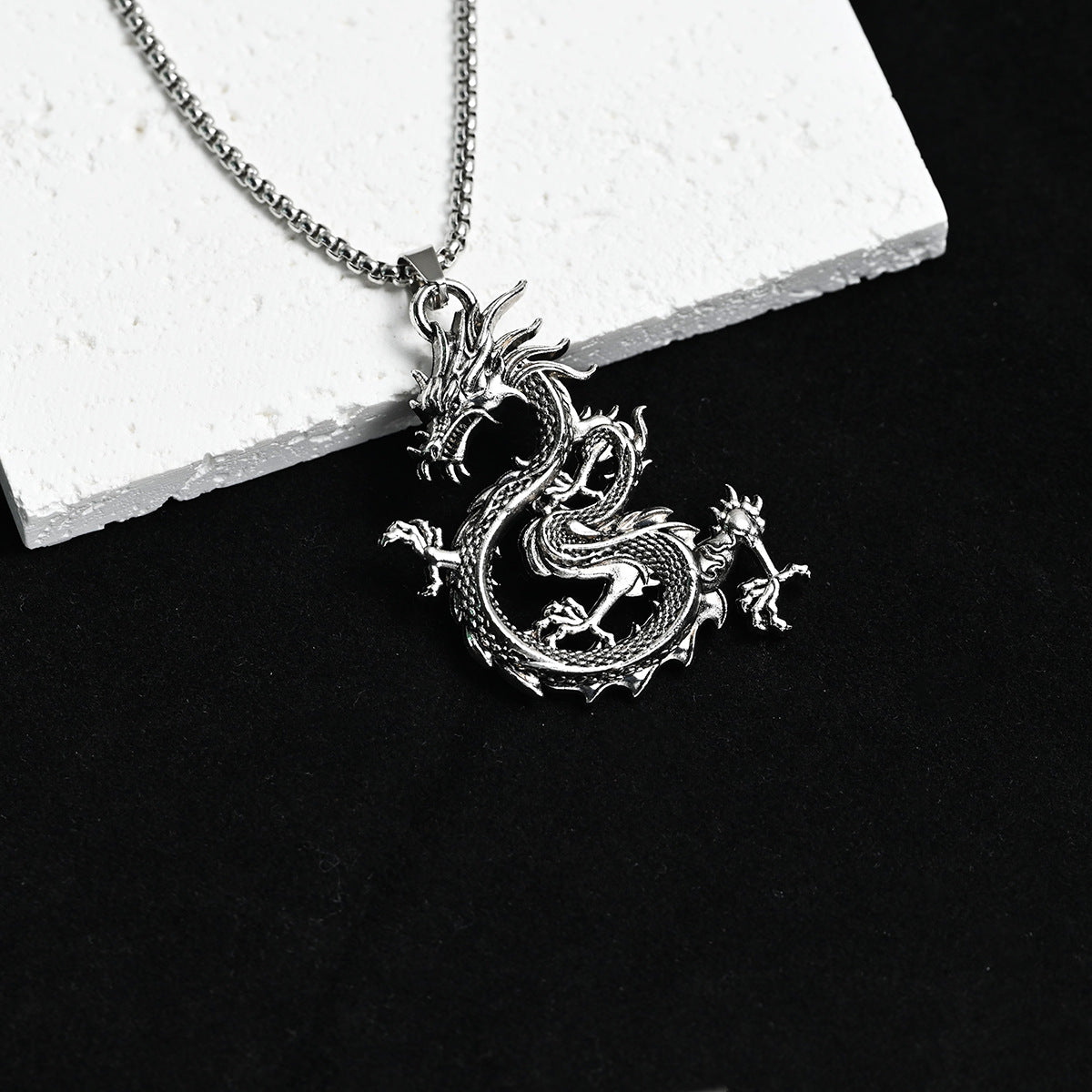 Men's Female Hip Hop Trendy All Match Personality Necklaces