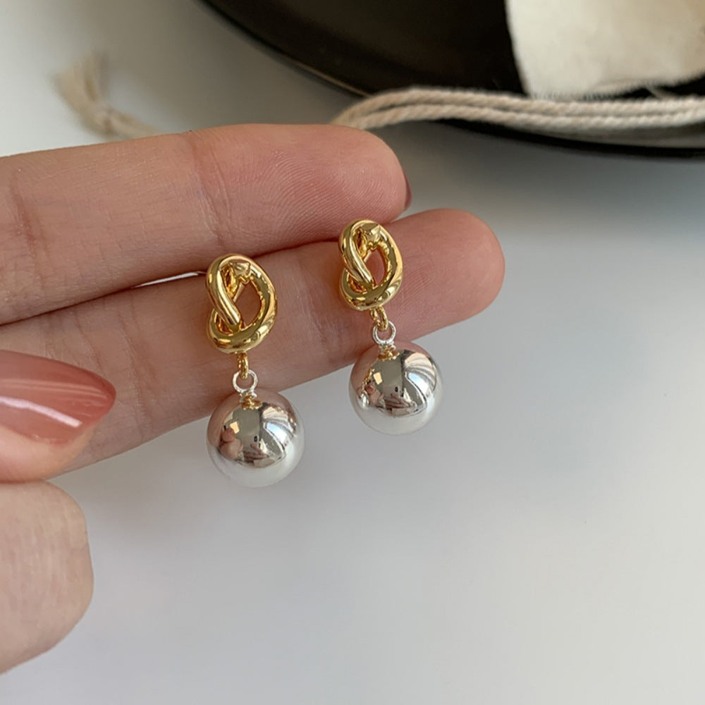 Women's Style High-grade Pearl For Sterling Sier Earrings