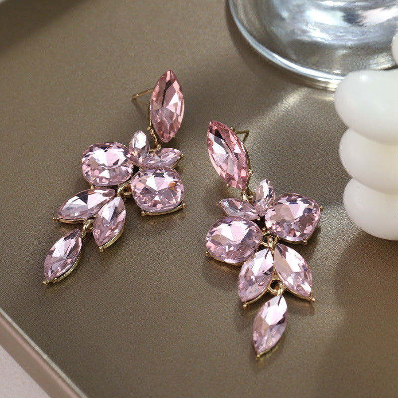 Women's Eardrops Alloy Gold Plated Light Luxury Earrings