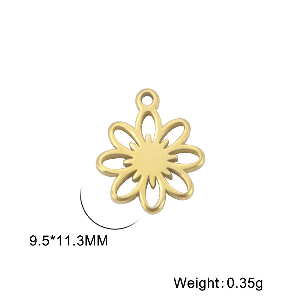 Unique Fashion Accessories Titanium Steel Smooth Pendants