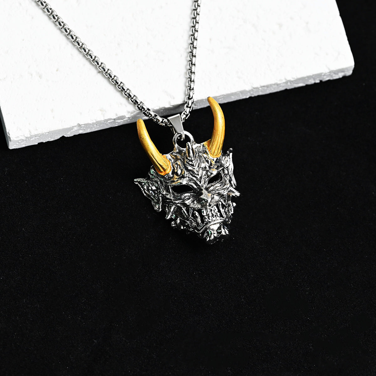 Men's Female Hip Hop Trendy All Match Personality Necklaces