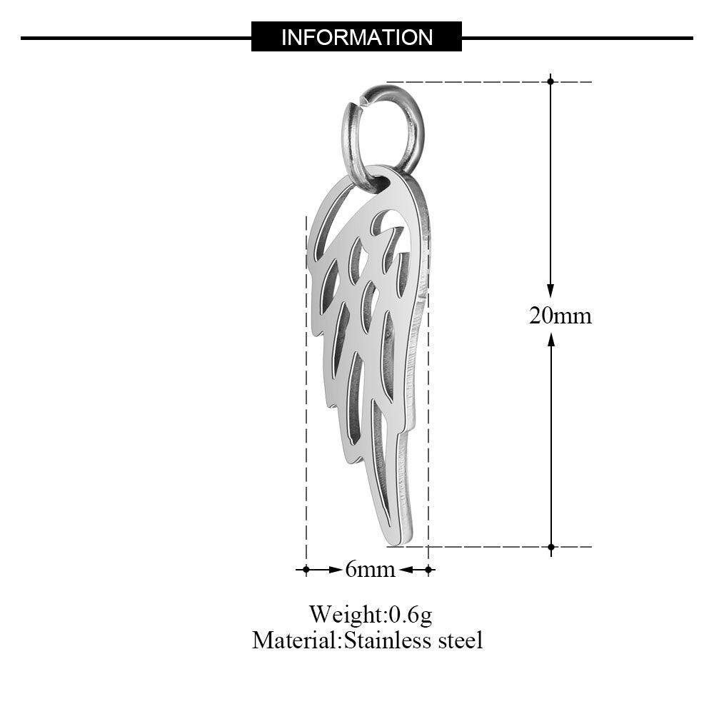 Small Five-pointed Star Elephant Cat Wings Lotus Pendants